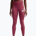 Colanți pentru femei Nike Tempo Swoosh Run pink smoke/white 5
