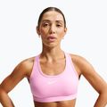 Sutien de antrenament Nike Swoosh pink rise/white