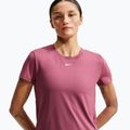 Tricou de antrenament pentru femei Nike One Classic pink smoke/white 4