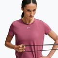 Tricou de antrenament pentru femei Nike One Classic pink smoke/white 6