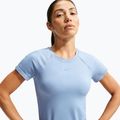 Tricou de antrenament pentru femei Nike Pro Seamless work blue 3
