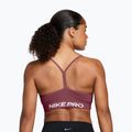 Sutien de antrenament Nike Pro Seamless pink smoke/white 2