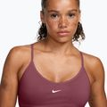 Sutien de antrenament Nike Pro Seamless pink smoke/white 3