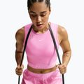 Tricou pentru femei Nike Pro pink rise/white 4