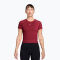 Tricou de antrenament pentru femei Nike Pro Seamless tough red/white