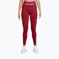 Colanți pentru femei Nike Pro Seamless tough red/white