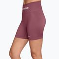 Pantaloni scurți de antrenament pentru femei Nike Pro Seamless pink smoke/white 3