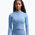 Bluză de antrenament pentru femei Nike Pro Seamless work blue