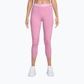 Colanți pentru femei Nike Pro pink rise/white