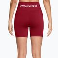 Pantaloni scurți de antrenament pentru femei Nike Pro Seamless tough red/white 2