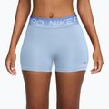 Pantaloni scurți de antrenament pentru femei Nike Pro hydrogen blue/aluminum