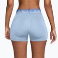 Pantaloni scurți de antrenament pentru femei Nike Pro hydrogen blue/aluminum 2