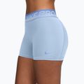 Pantaloni scurți de antrenament pentru femei Nike Pro hydrogen blue/aluminum 3