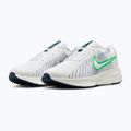 Încălțăminte de alergare pentru bărbați Nike Run Defy White/Midnight Navy/Green Spark 3