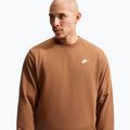 Bluză pentru bărbați Nike Club ale brown/white 5