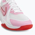 Încălțăminte de volei Nike Zoom Hyperspeed Court 2 white/pink rise/university red 7