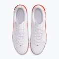 Încălțăminte de fotbal pentru bărbați Nike Tiempo Maestro Club White/Bright Crimson/Blur 3