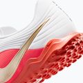 Încălțăminte de fotbal pentru bărbați Nike Tiempo Maestro Club White/Bright Crimson/Blur 6