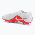 Încălțăminte de fotbal pentru bărbați Nike Tiempo Maestro Elite White/Bright Crimson/Blur 3