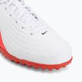 Încălțăminte de fotbal pentru bărbați Nike Tiempo Maestro Club White/Bright Crimson/Blur 7