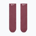 Șosete Nike Run Midweight Crew pink smoke/pink rise/white 2