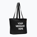 Geantă Nike Heritage "Your Message Here" Tote 22 l black/white/safety orange 2
