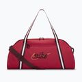 Geantă de antrenament pentru femei Nike Gym Club Retro 24 l tough red/mystic dates/mystic dates