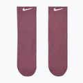 Șosete Nike Run Midweight Micro Crew pink smoke/pink rise/white 2