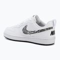 Pantofi Nike Court Borough Low alb/negru 3