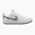 Pantofi Nike Court Borough Low alb/negru 8