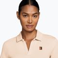 Koszulka tenisowa damska Nike Court Heritage Cropped Polo chalk 3