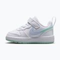 Încălțăminte pentru copii Nike Court Borough Low white/football grey/arctic green 2