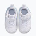 Încălțăminte pentru copii Nike Court Borough Low white/football grey/arctic green 4