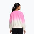 Bluză pentru copii Nike Sportswear Studio sail/playful pink/white 2