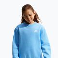 Bluză pentru copii Nike Sportswear Club Fleece football blue/white 3
