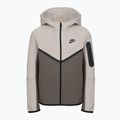 Bluză pentru copii Nike Sportswear Tech Fleece moon particle/cave stone/black/black
