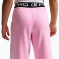 Pantaloni pentru copii Nike Pro Fleece pink rise/pink rise/black/white 4