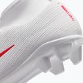 Încălțăminte de fotbal pentru copii Nike Jr. Mercurial Superfly 11 Club white/bright crimson/blur 7