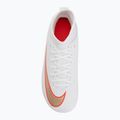 Încălțăminte de fotbal pentru copii Nike Jr. Mercurial Superfly 11 Club white/bright crimson/blur 5