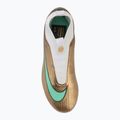 Încălțăminte de fotbal pentru copii Nike Jr. Mercurial Superfly 11 Academy "Kylian Mbappé" metallic gold/green glow 5
