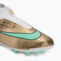 Încălțăminte de fotbal pentru copii Nike Jr. Mercurial Superfly 11 Academy "Kylian Mbappé" metallic gold/green glow 7