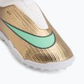Încălțăminte de fotbal pentru copii Nike Jr. Mercurial Superfly 11 Academy "Kylian Mbappé" metallic gold/green glow 7