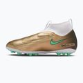 Încălțăminte de fotbal pentru copii Nike Jr. Mercurial Superfly 11 Academy "Kylian Mbappé" metallic gold/green glow 2