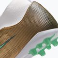 Încălțăminte de fotbal pentru copii Nike Jr. Mercurial Superfly 11 Academy "Kylian Mbappé" metallic gold/green glow 6
