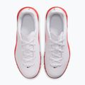 Încălțăminte de fotbal pentru copii Nike Jr. Tiempo Maestro Club White/Bright Crimson/Blur 3