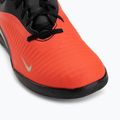 Încălțăminte de fotbal pentru copii Nike Jr. Phantom 6 Low Club Bright Crimson/Bright Crimson/Black 7