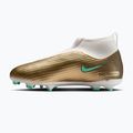 Încălțăminte de fotbal pentru copii Nike Jr. Mercurial Superfly 11 Academy "Kylian Mbappé" metallic gold/green glow 2