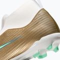 Încălțăminte de fotbal pentru copii Nike Jr. Mercurial Superfly 11 Academy "Kylian Mbappé" metallic gold/green glow 7