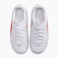 Încălțăminte de fotbal pentru copii Nike Jr. Tiempo Maestro Club White/Bright Crimson/Blur 3