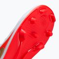 Încălțăminte de fotbal pentru copii Nike Jr. Tiempo Maestro Club White/Bright Crimson/Blur 4